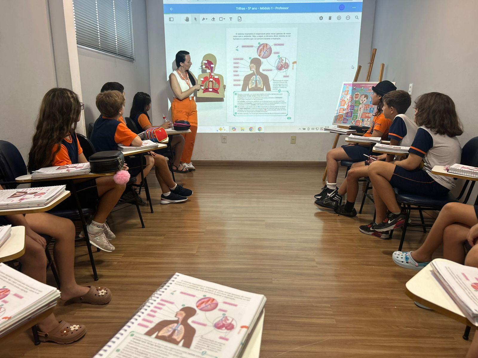 Sistema respiratório aula de ciências na prática